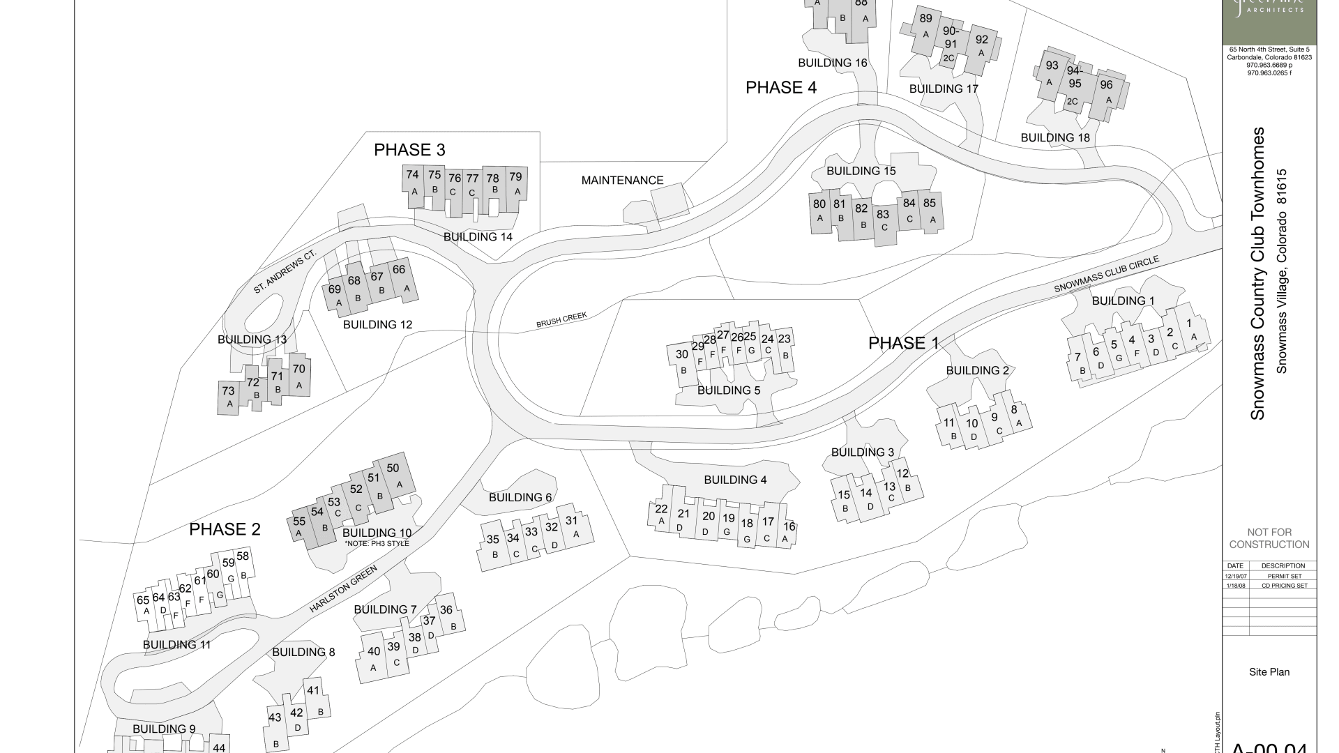 CCTH Unit Map