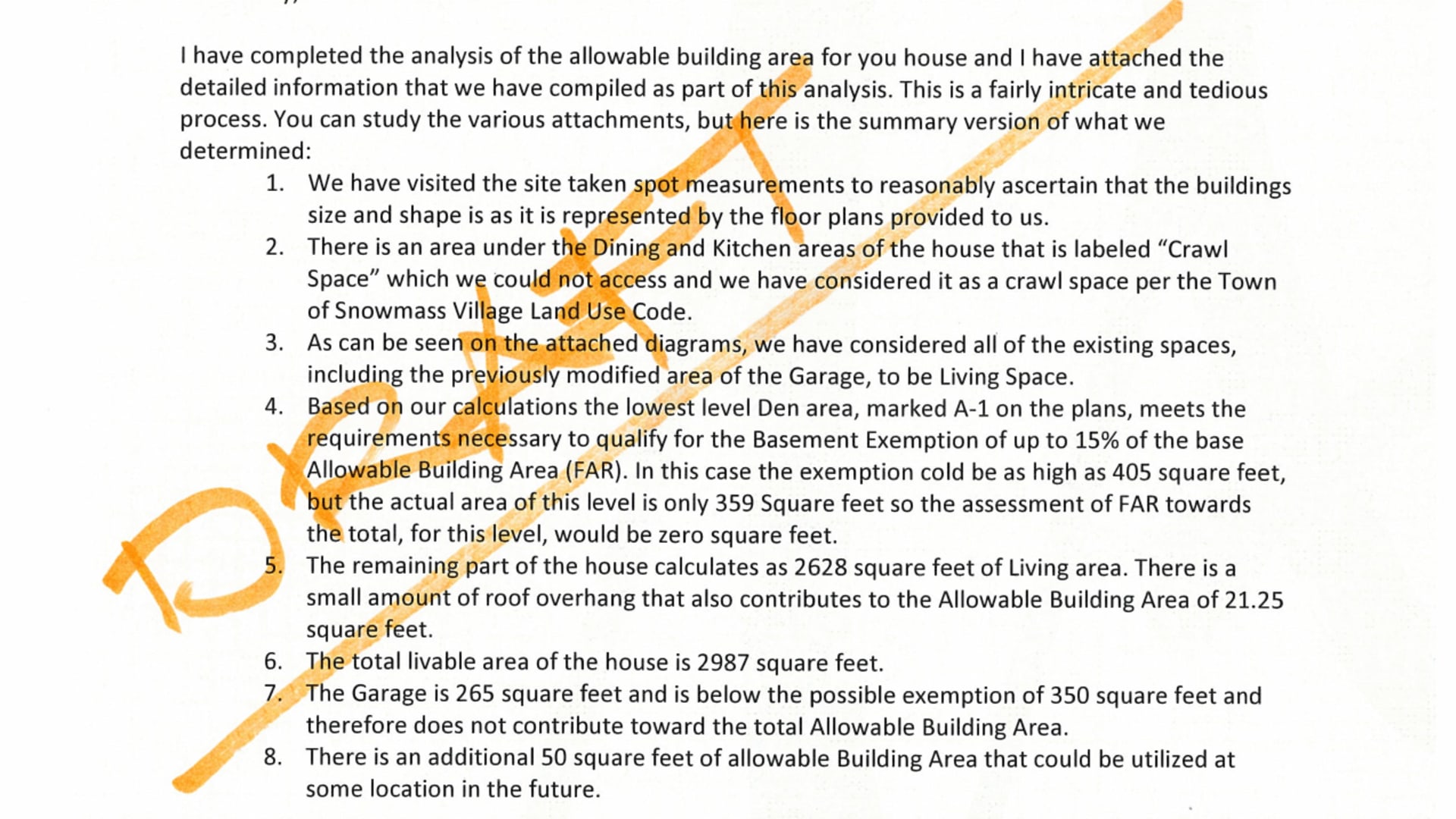 FAR analysis-floor plans