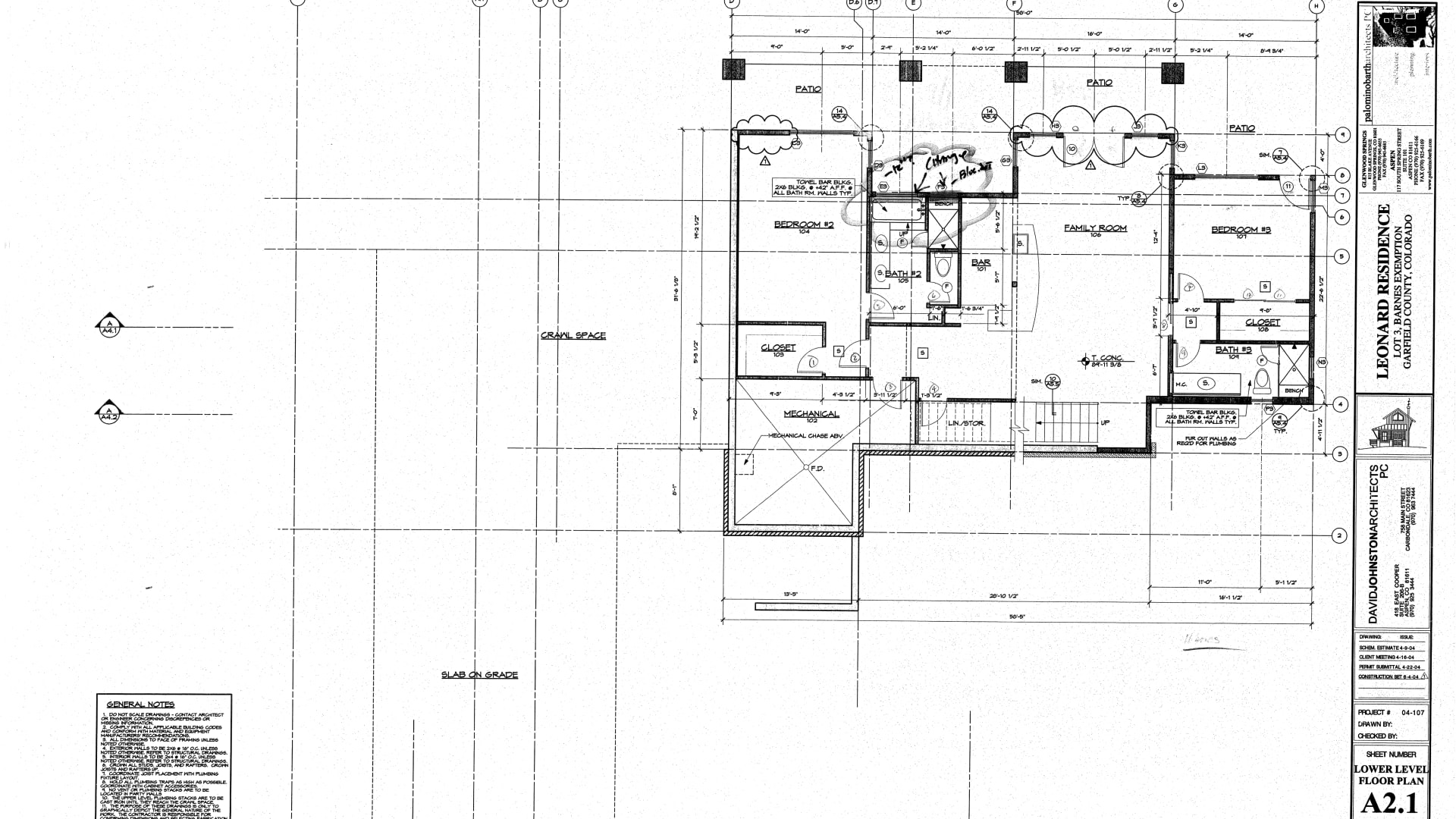 Lower Level Floor Plan