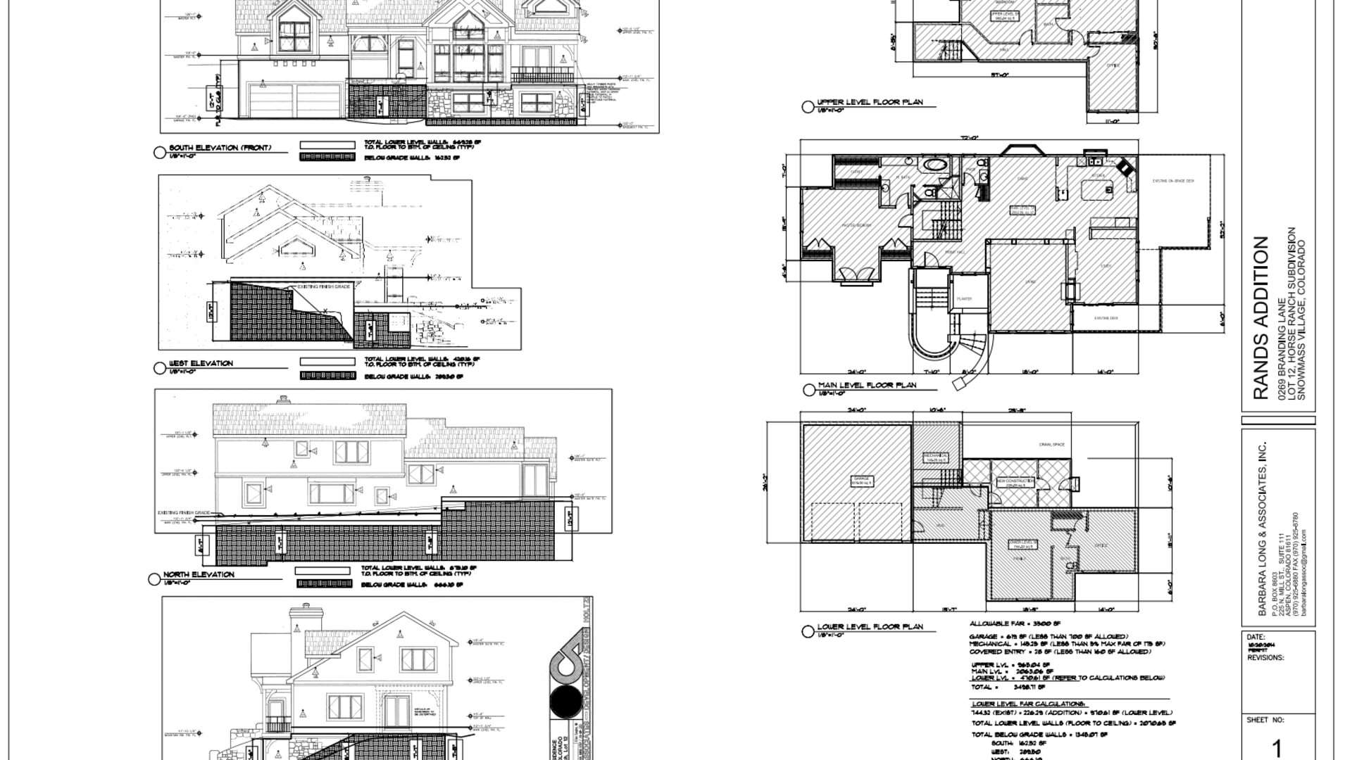 Floor Plans and Calculations