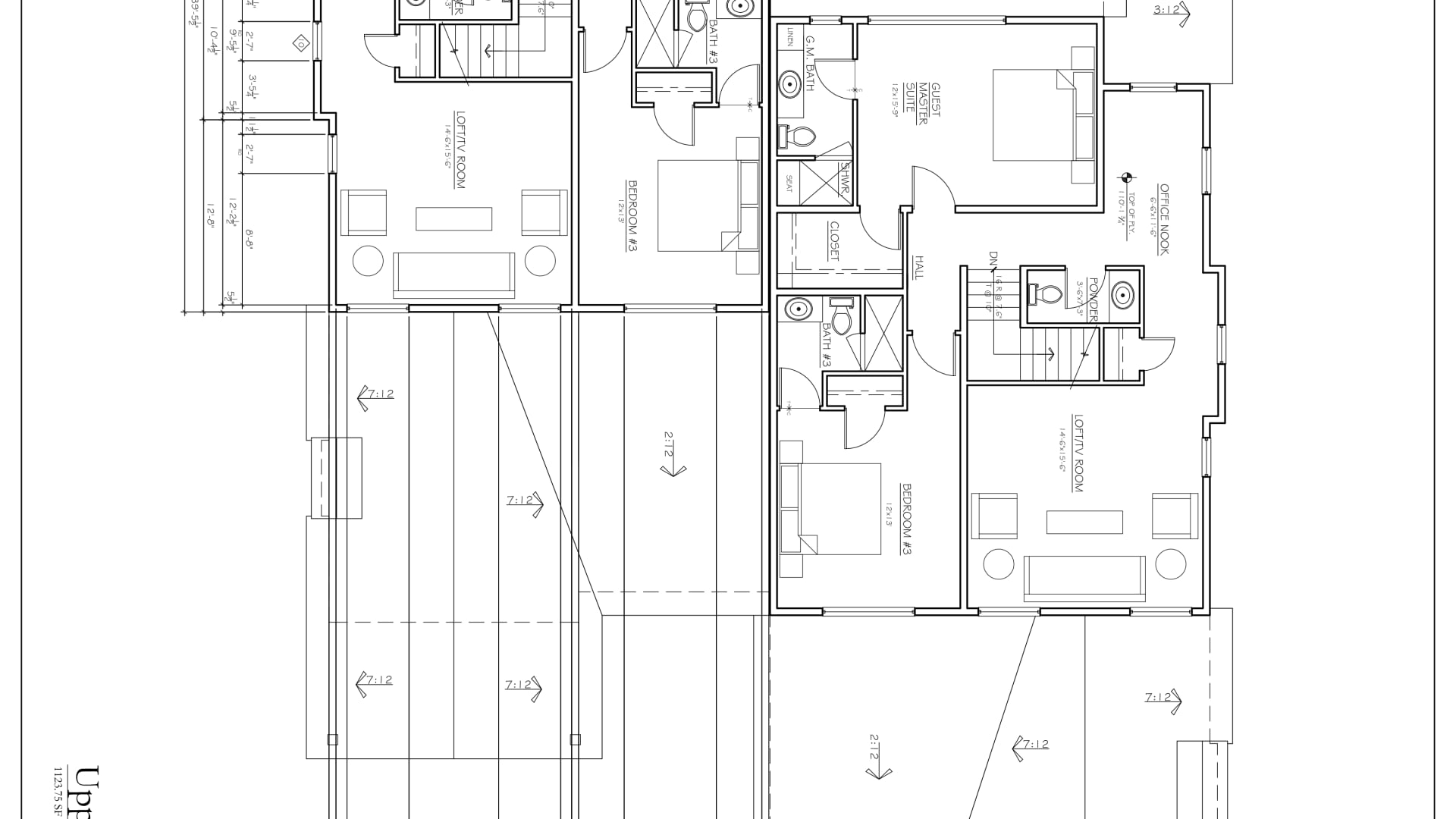 Upper Level Floor Plans