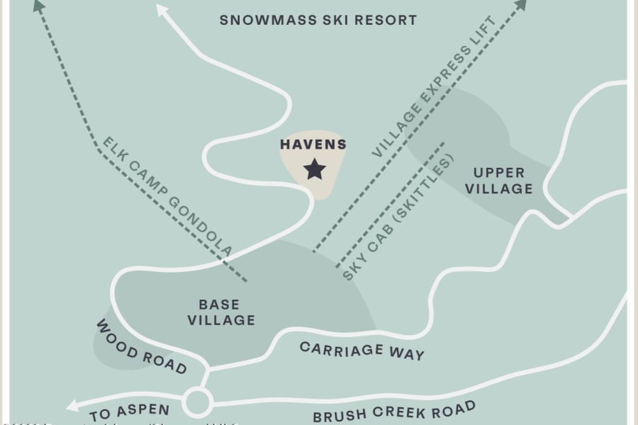 Havens Location Map