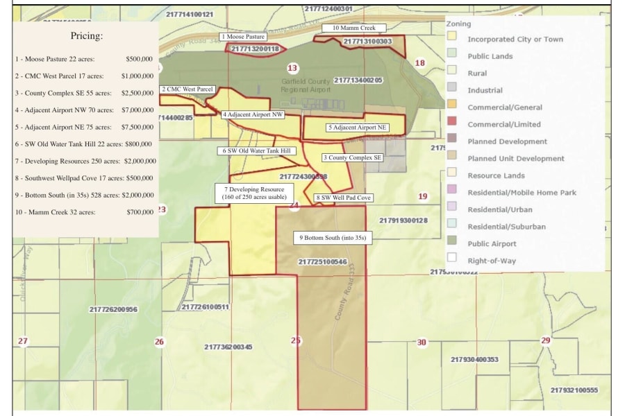 Full Map with Zoning and Prices_12-2023