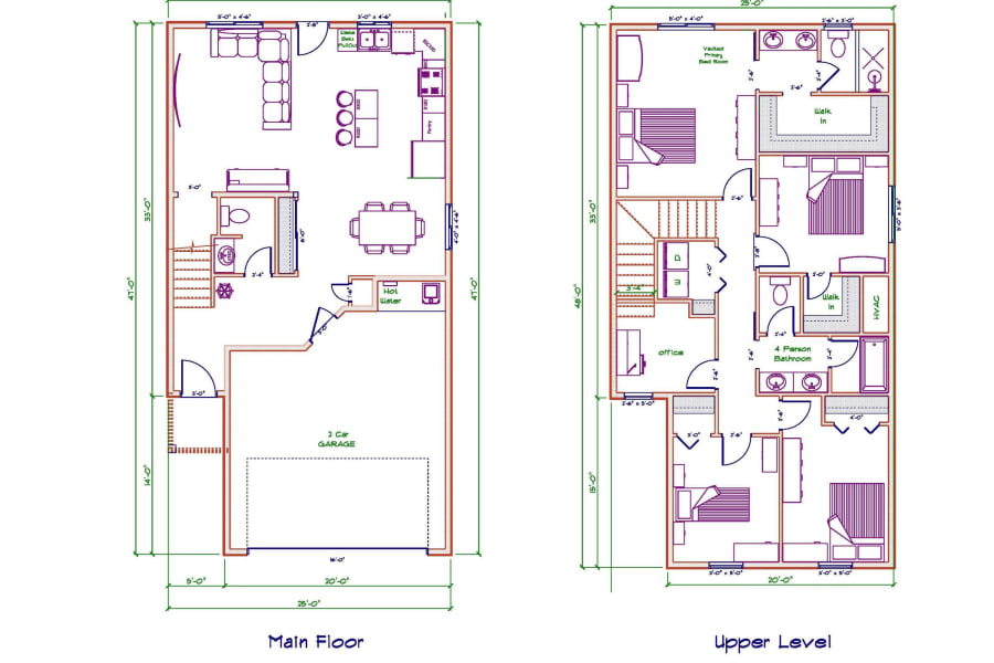 1643 Walnut Loop Floor Plan