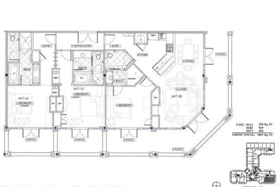 Unit 1 Floor Plan