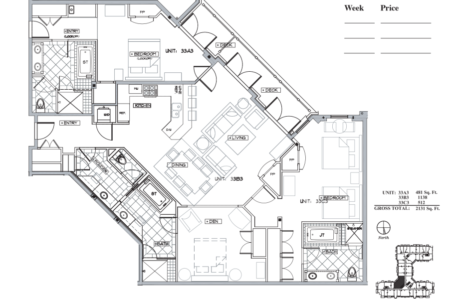 Unit 33 Floor Plan