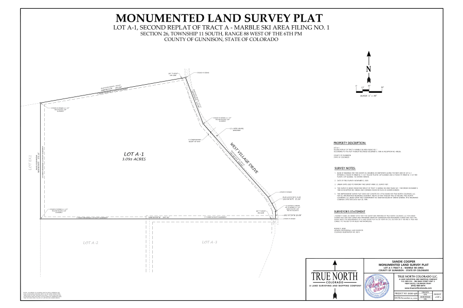 Lot A-1 Tract A Survey