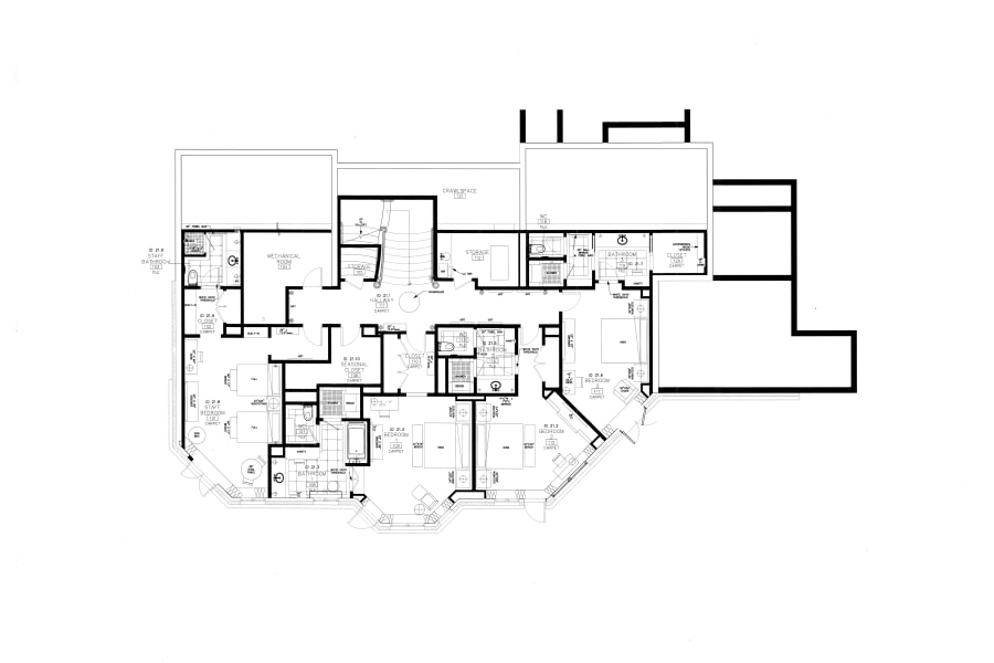 Lower Level Floor Plan