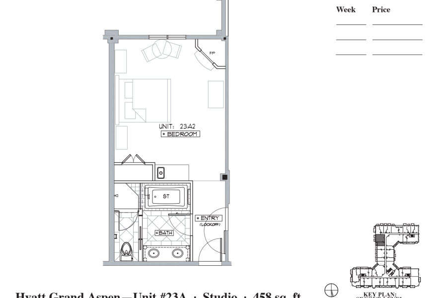 Unit 23A Floor Plan