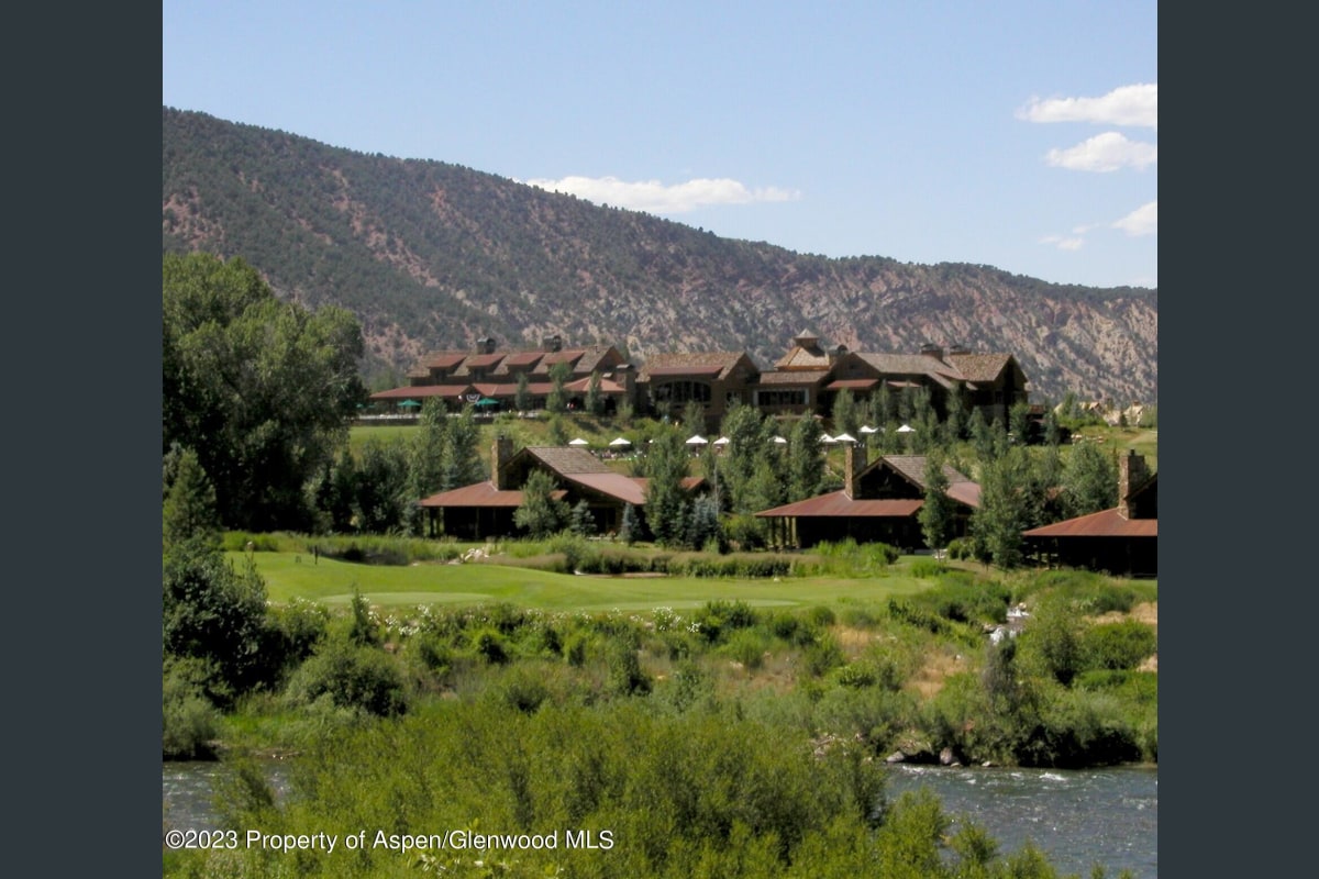 Clubhouse across river