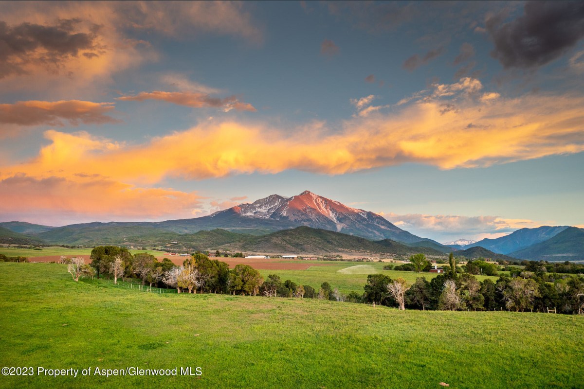 Mt. Sopris Front and Center