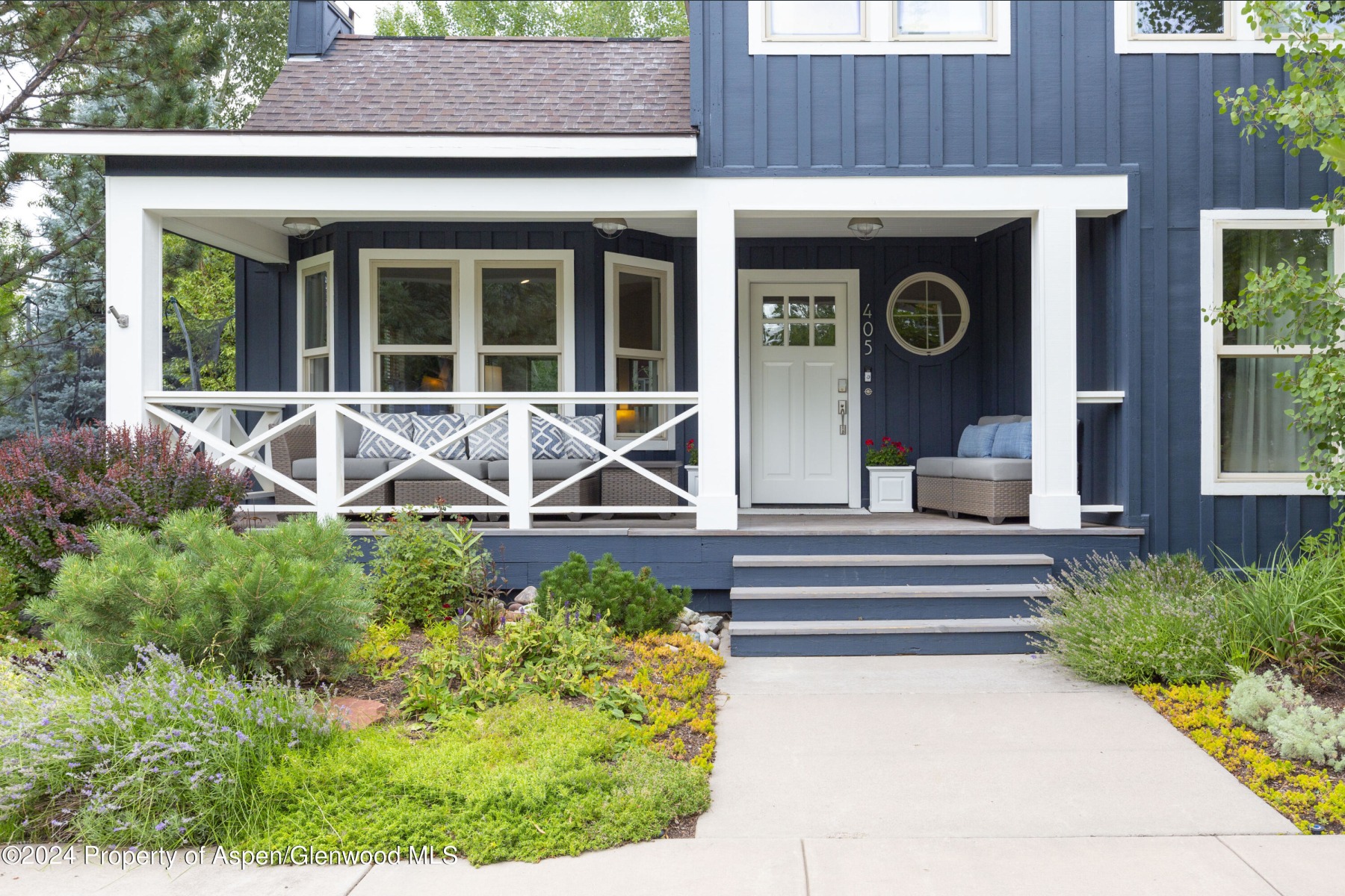 Front Porch with Sitting Area