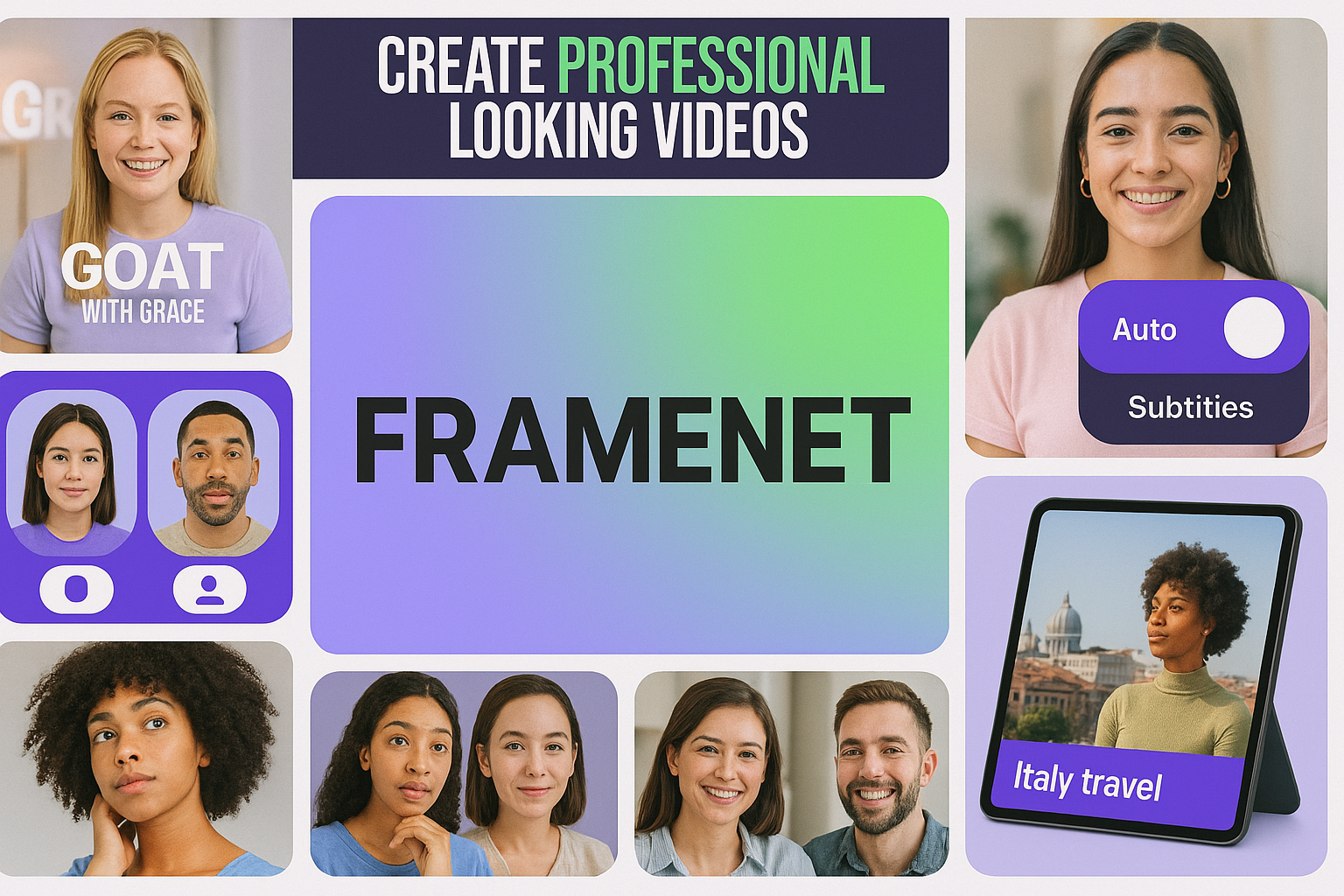 Framenet– AI Motion Graphics Designer | Motion Graphics Generator