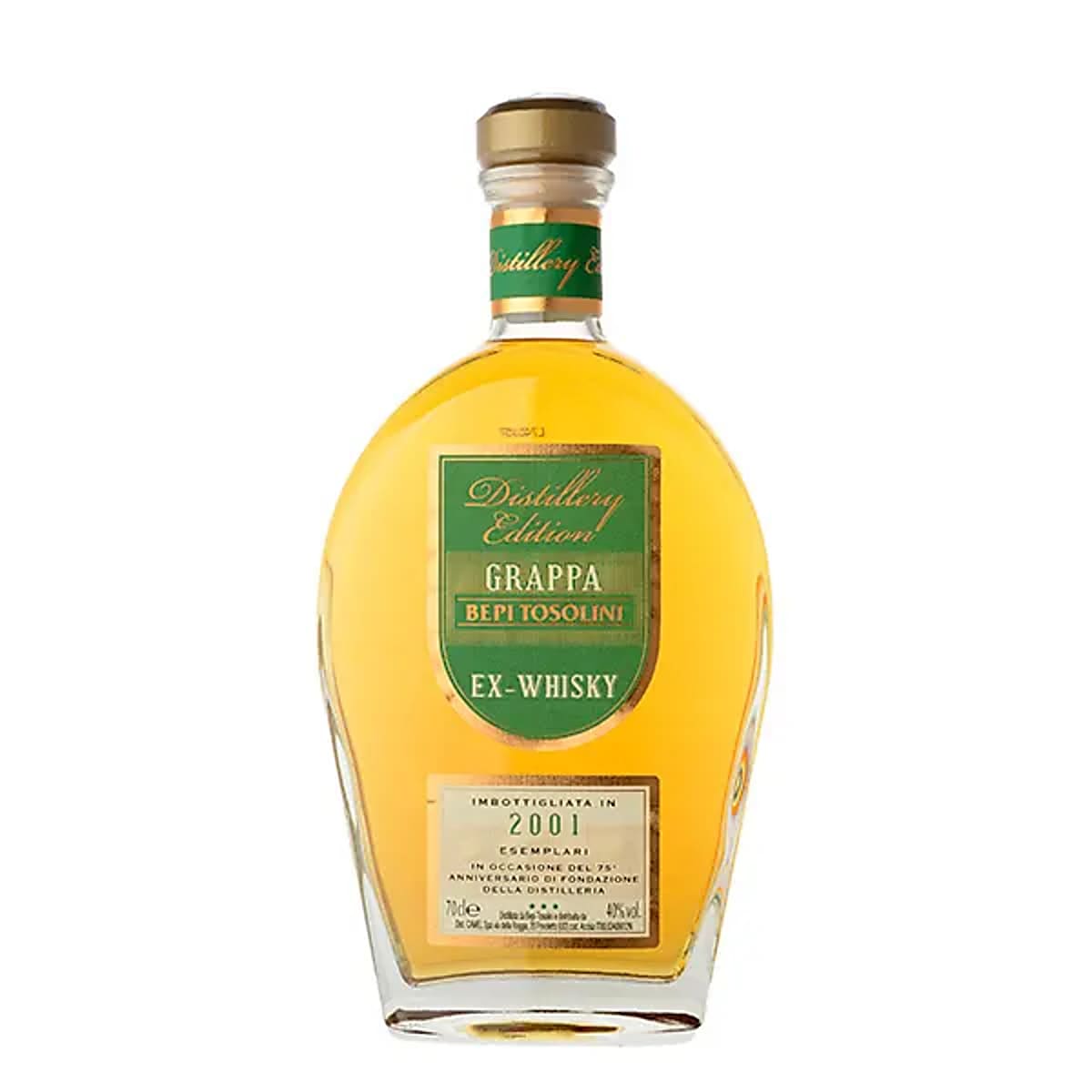 Tosolini Grappa Barrique Ex-Whisky  70 cl
