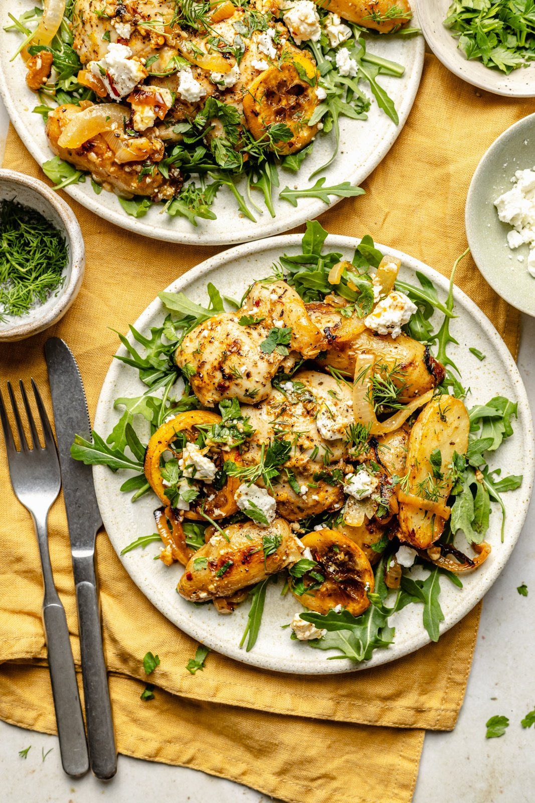 Garlic Lemon Chicken with Veggies