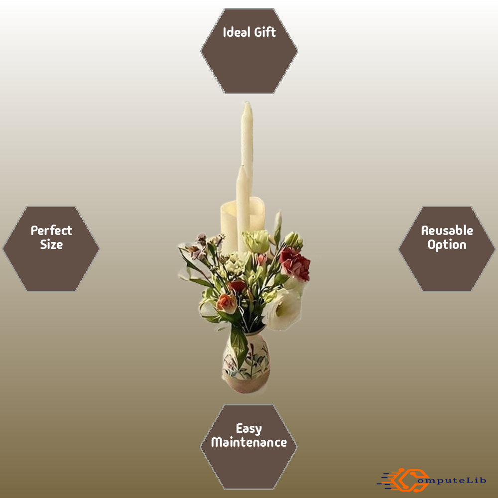 A beautifully set dining table with the Gulzar Bloom runner as the centerpiece, adorned with white plates and fresh flowers.