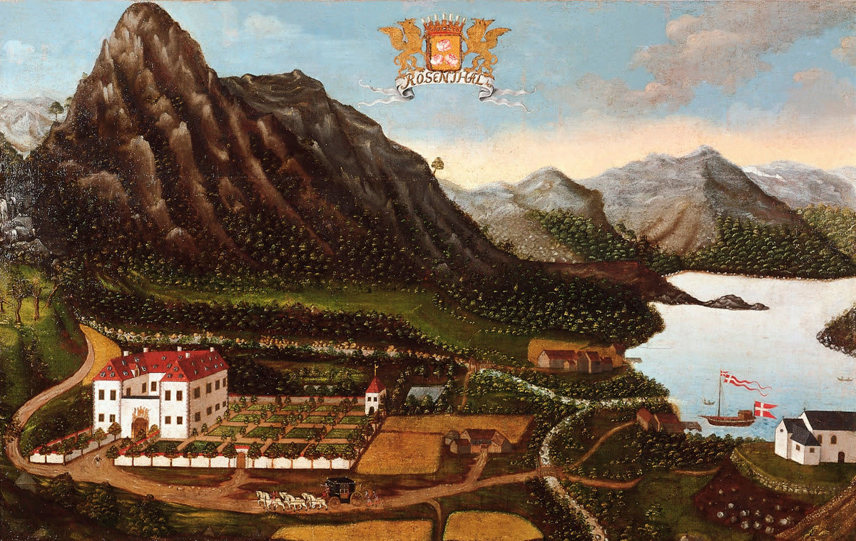 Painting of Rosendal