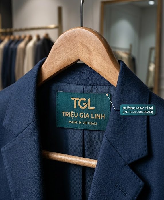 A close-up portrait of a dark navy blue men's shirt collar