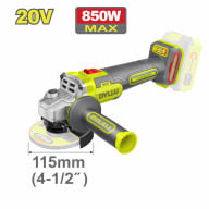 Polizor unghiular 115mm cu acumulator 850W DYLLU DTLAP5421 1