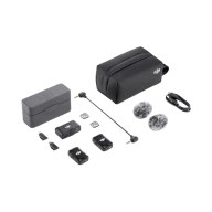Microfon portabil pentru înregistrare vocală DJI Mic 2 (2 TX + 1 RX + Charging Case), Fără fir, Negru 10