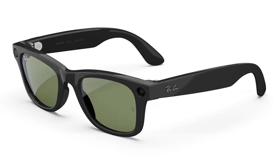 Ochelari inteligenți Ray-Ban Meta Wayfarer Gen 2 Shiny Black RW4012 Graphite Green