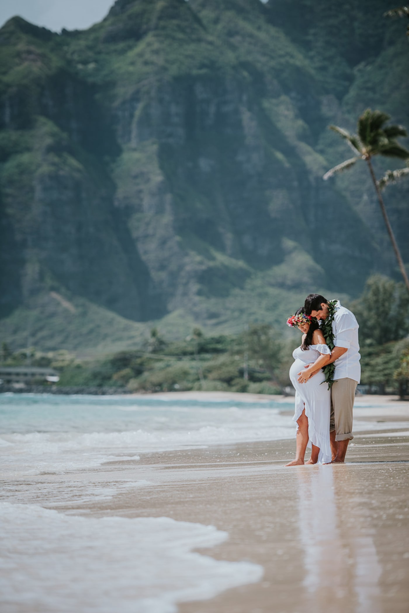Fine art bridal portrait photography in Hawaii by Visionari