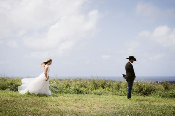 Hawaii wedding photography at Pohaku Nui Ranch by Visionari