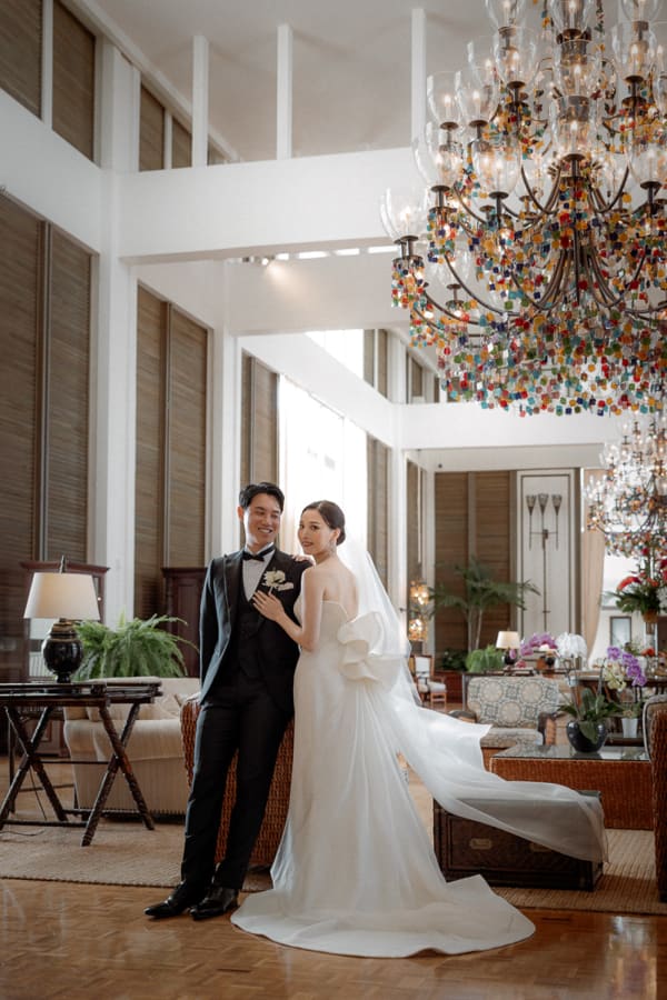 Hawaii wedding photography at The Kahala Hotel by Visionari