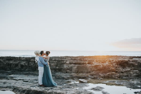 Hawaii wedding photography at Aulani by Visionari