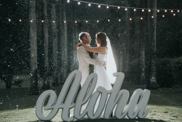 Hawaii wedding photography at Dillingham Ranch by Visionari