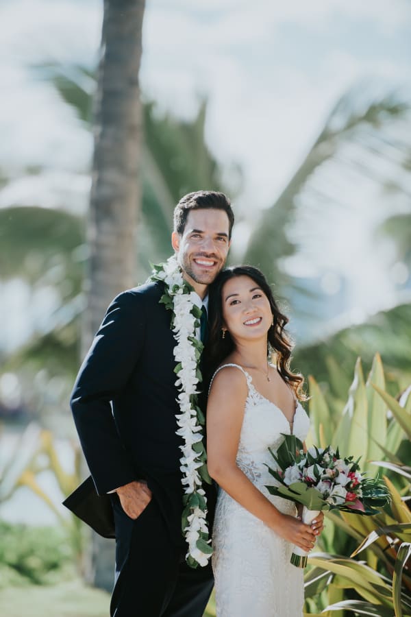 Mika & Lance wedding photo
