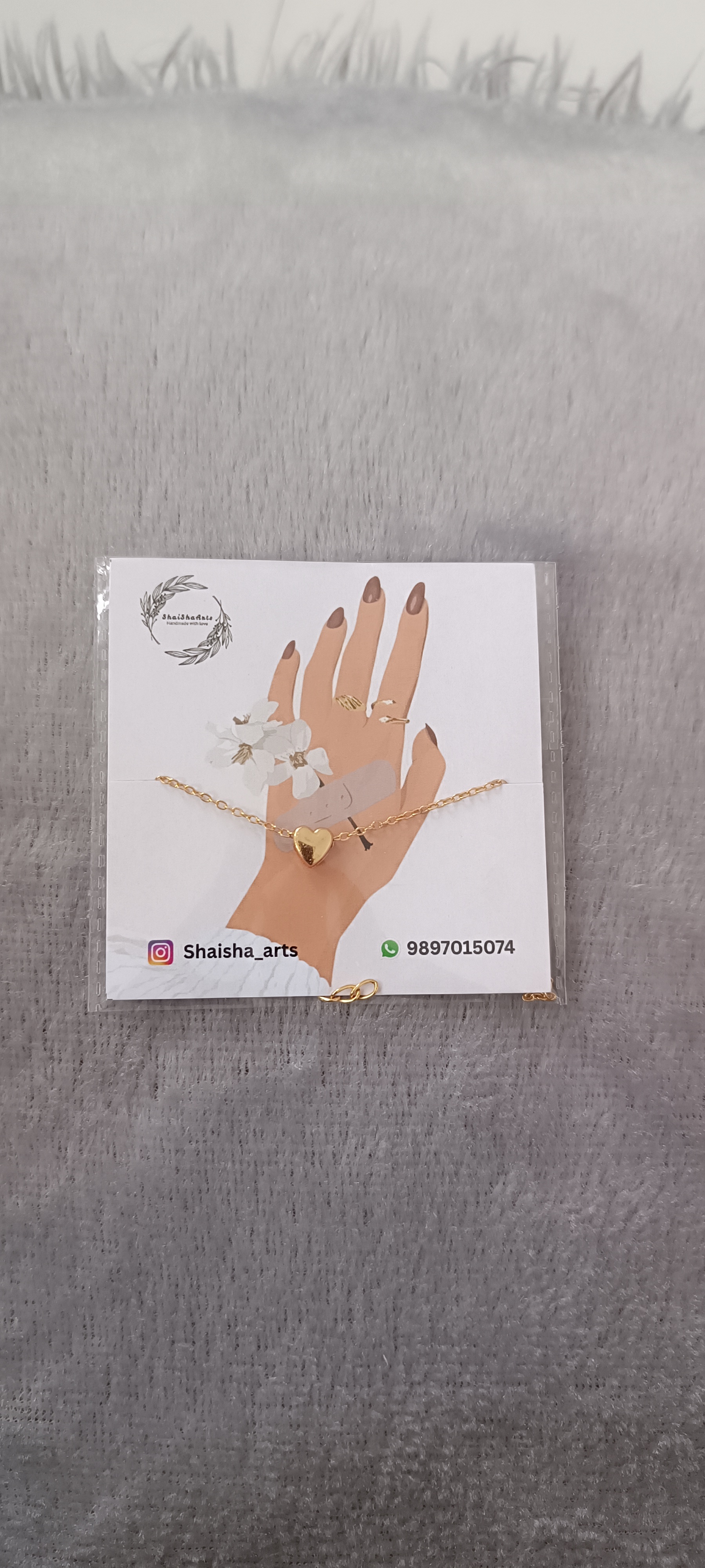 Gold Heart Bracelet