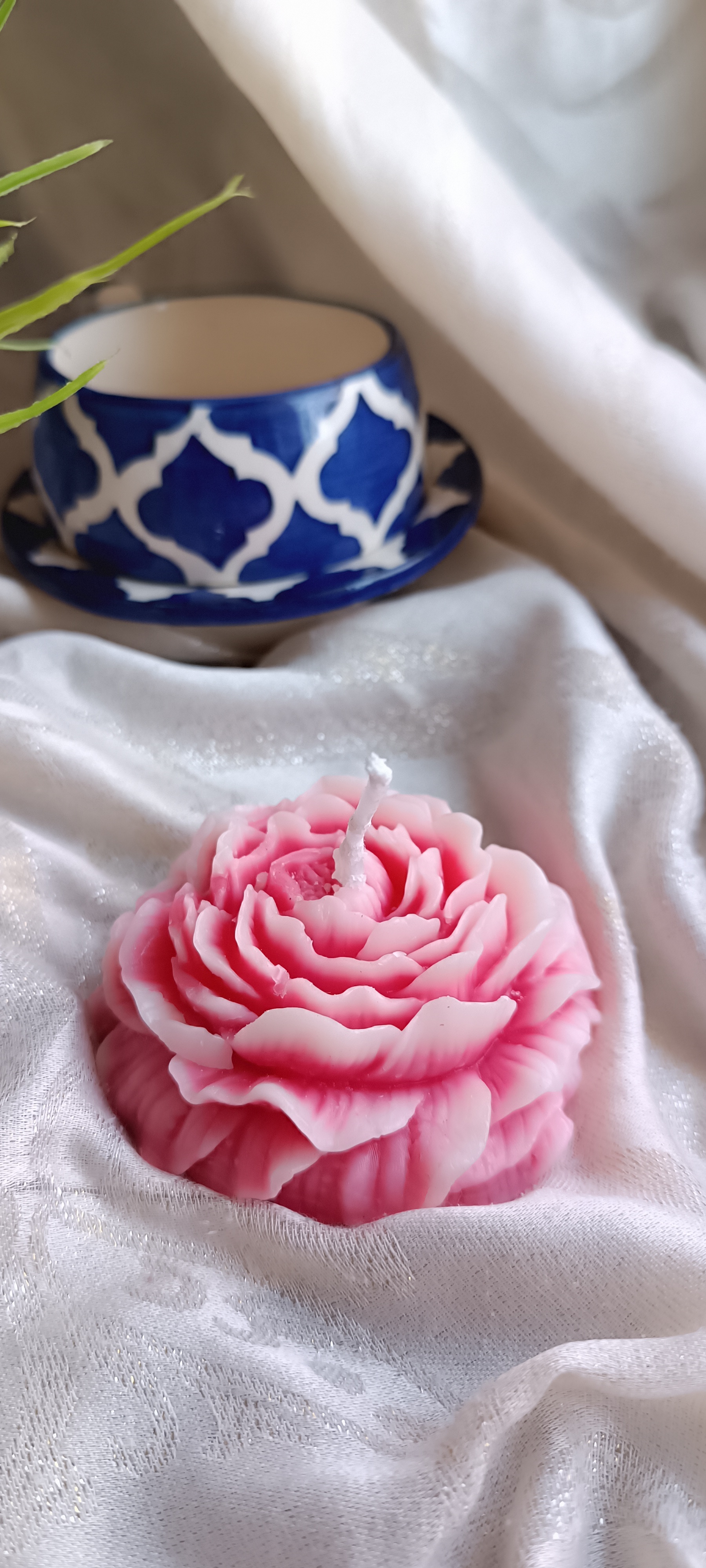 Pink candle 