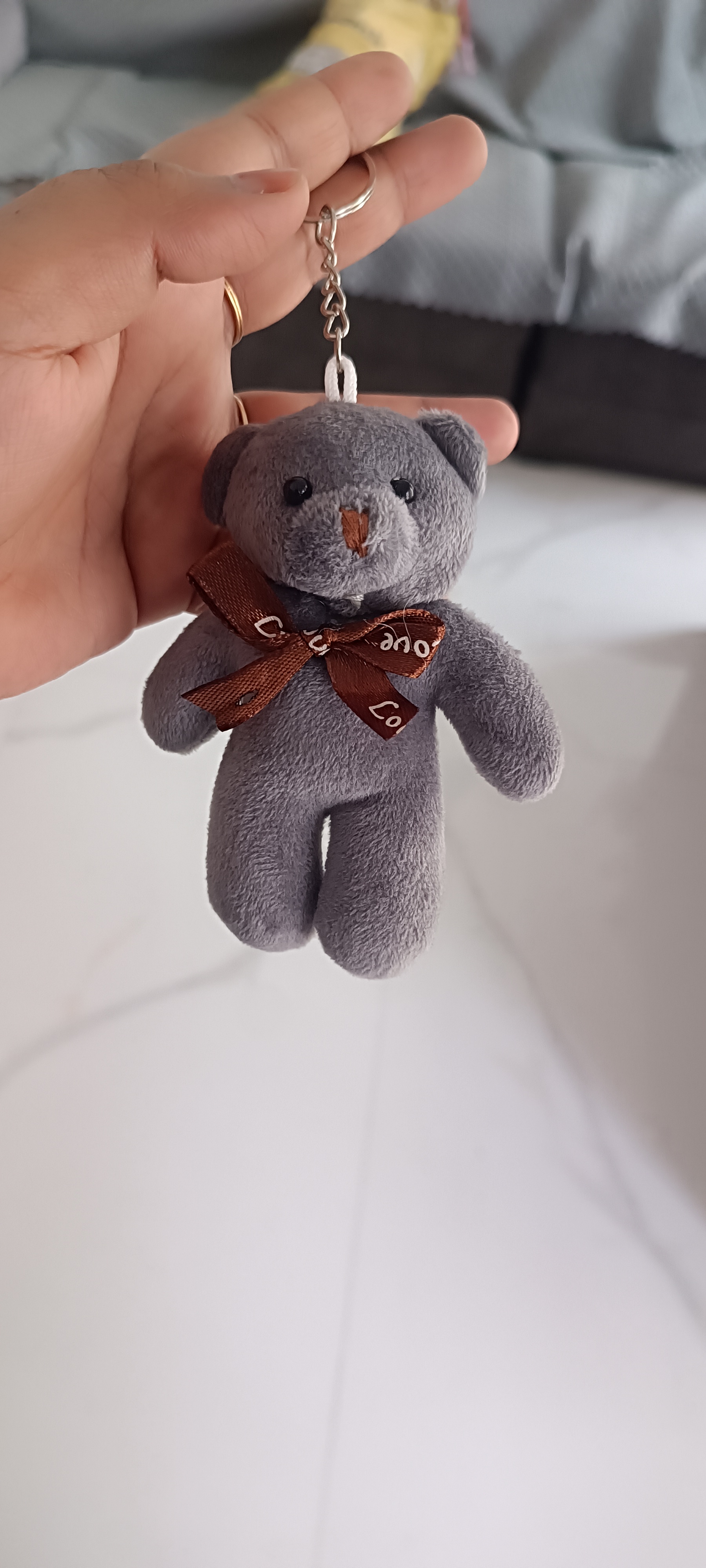 Teddy keychain 