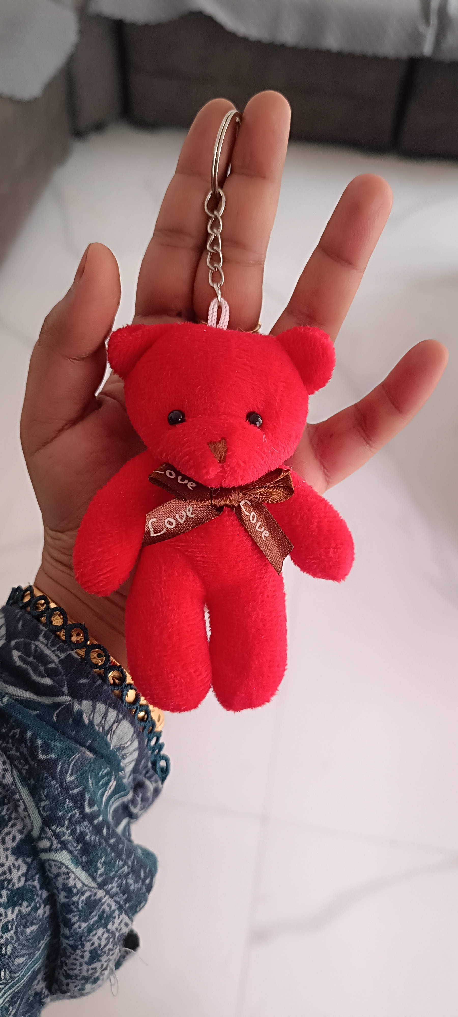 Red keychain 