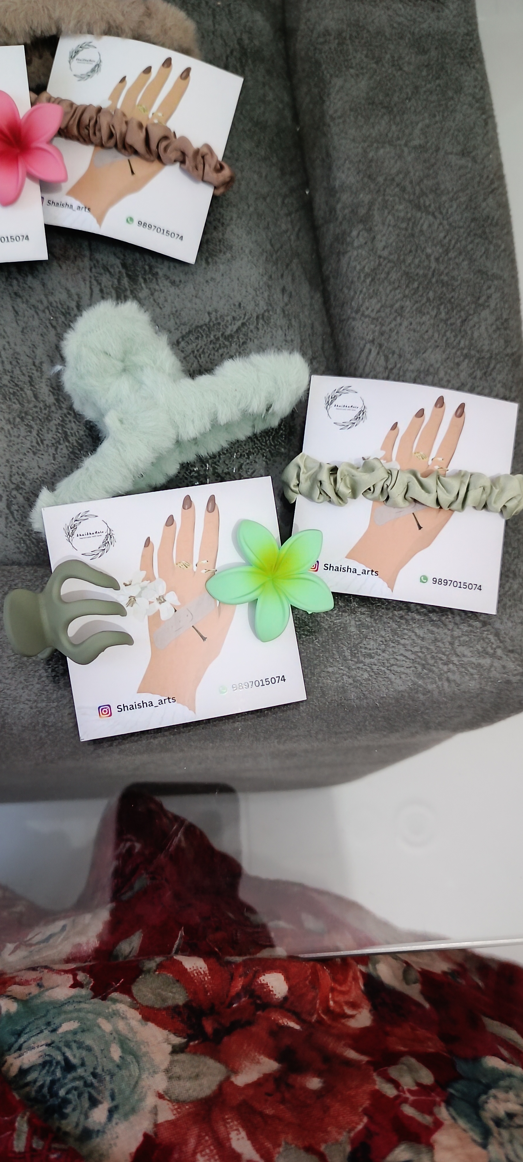 Green mini hamper