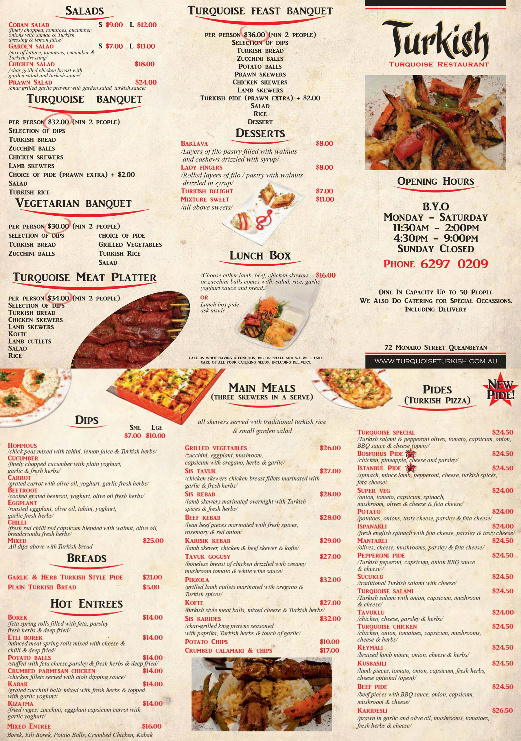 Project Turkish Menu Turkish Cuisine Menu _ Order Pera Turkish Cuisine Menu Delivery【Menu ...