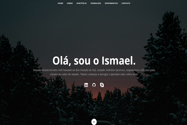 Foto do projeto em ReactJs