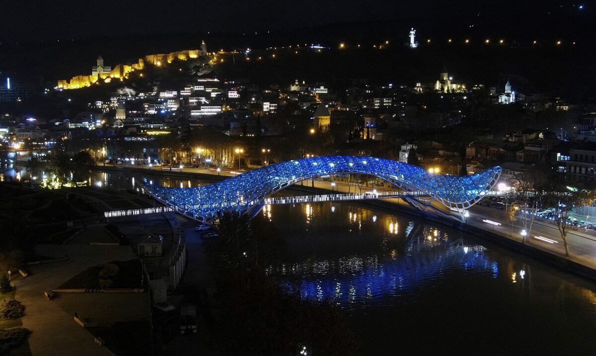Tbilisi Old Town Skyline