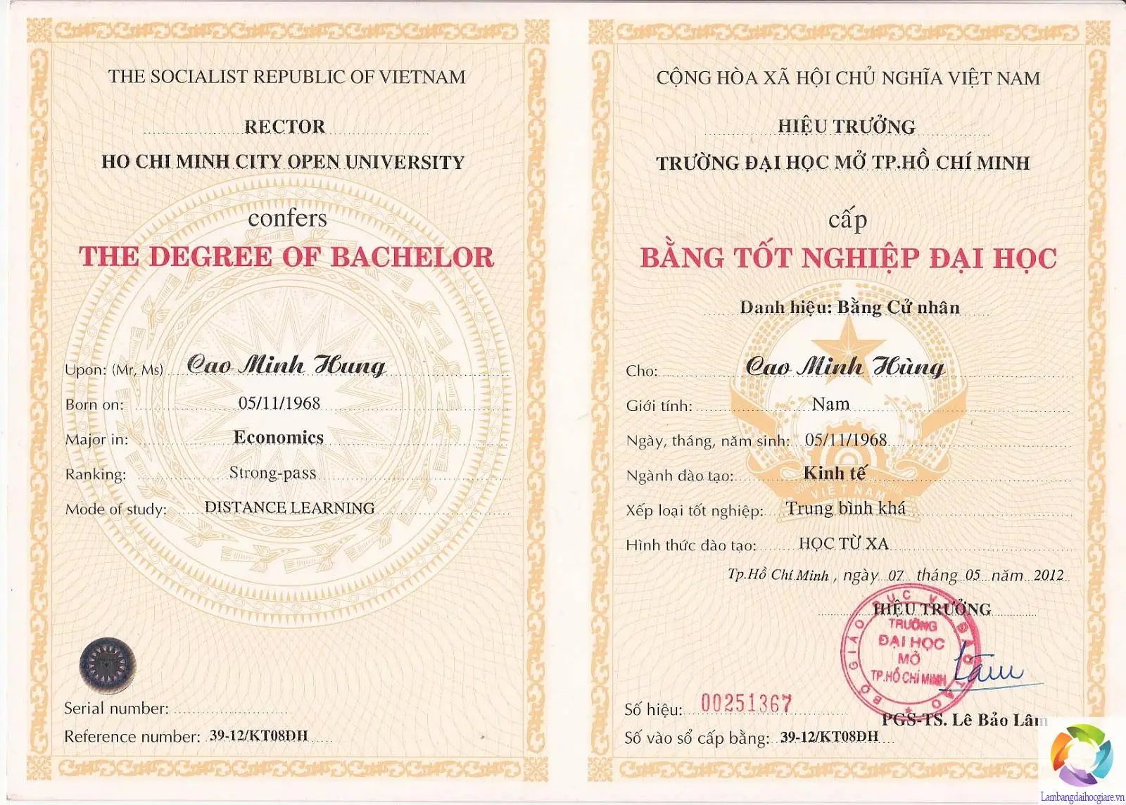 Làm Bằng Đại Học Nông Lâm TPHCM - An Toàn, Bảo Mật, Uy Tín