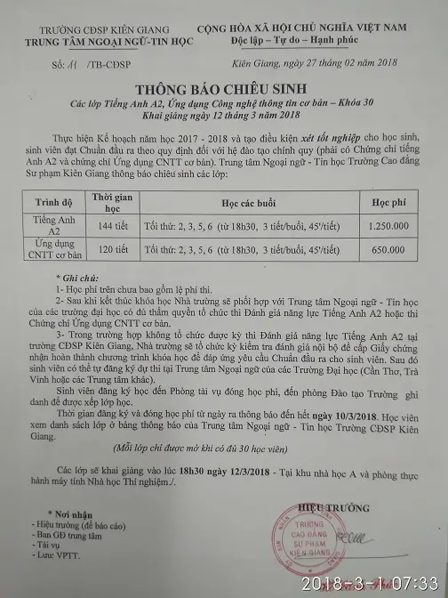 Mẫu Chứng Chỉ Tiếng Anh A2 Giới Thiệu Vai Trò