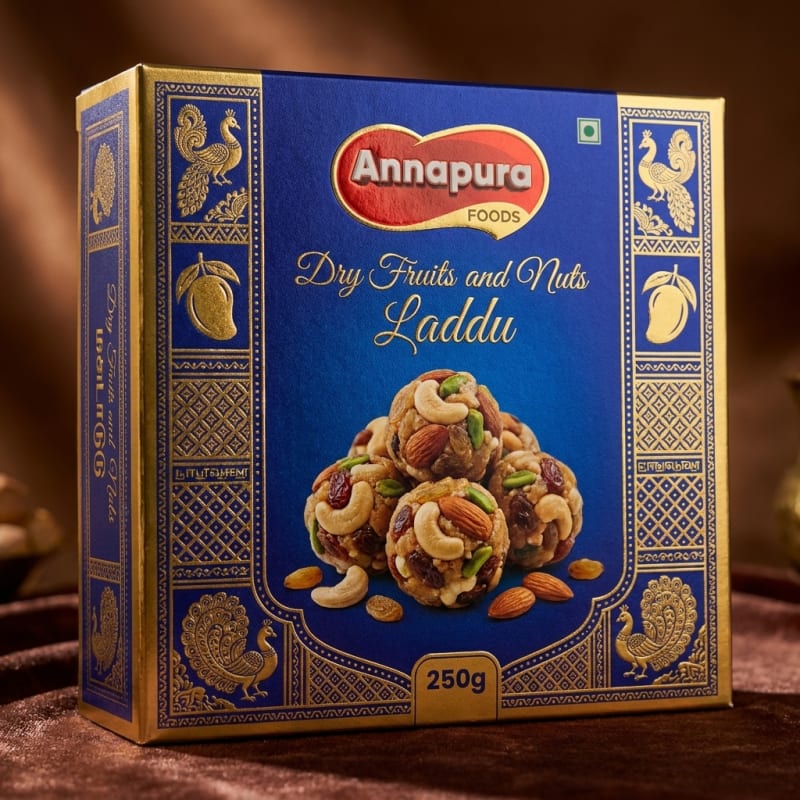 Dry fruits and nuts Laddu