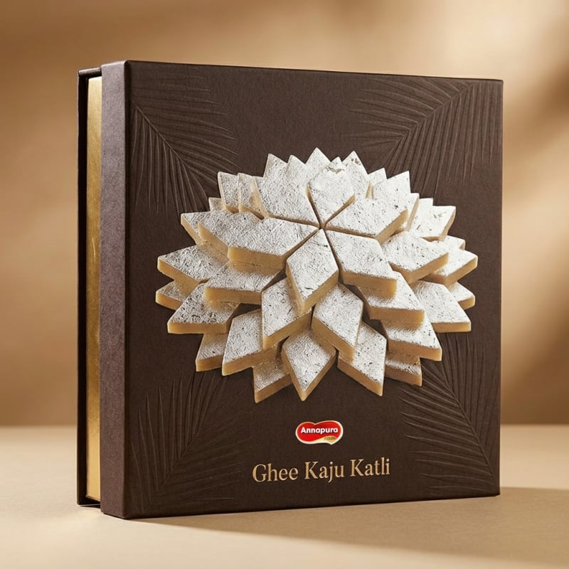 Ghee kaju katli