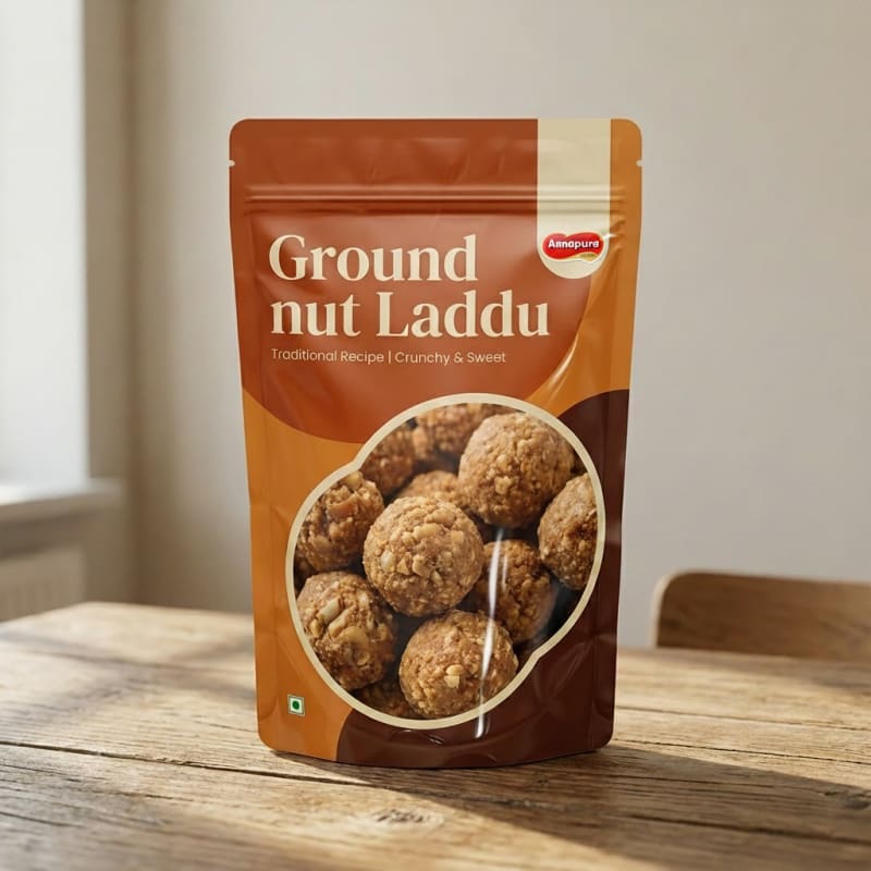 Ground nut laddu