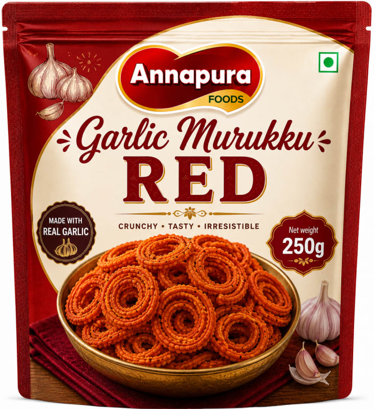Garlic murukku Red