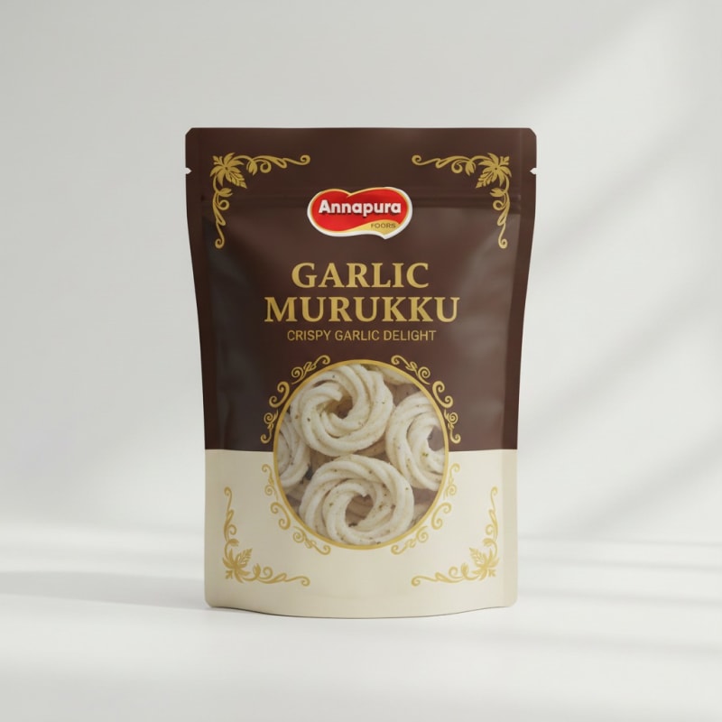 Garlic murukku white