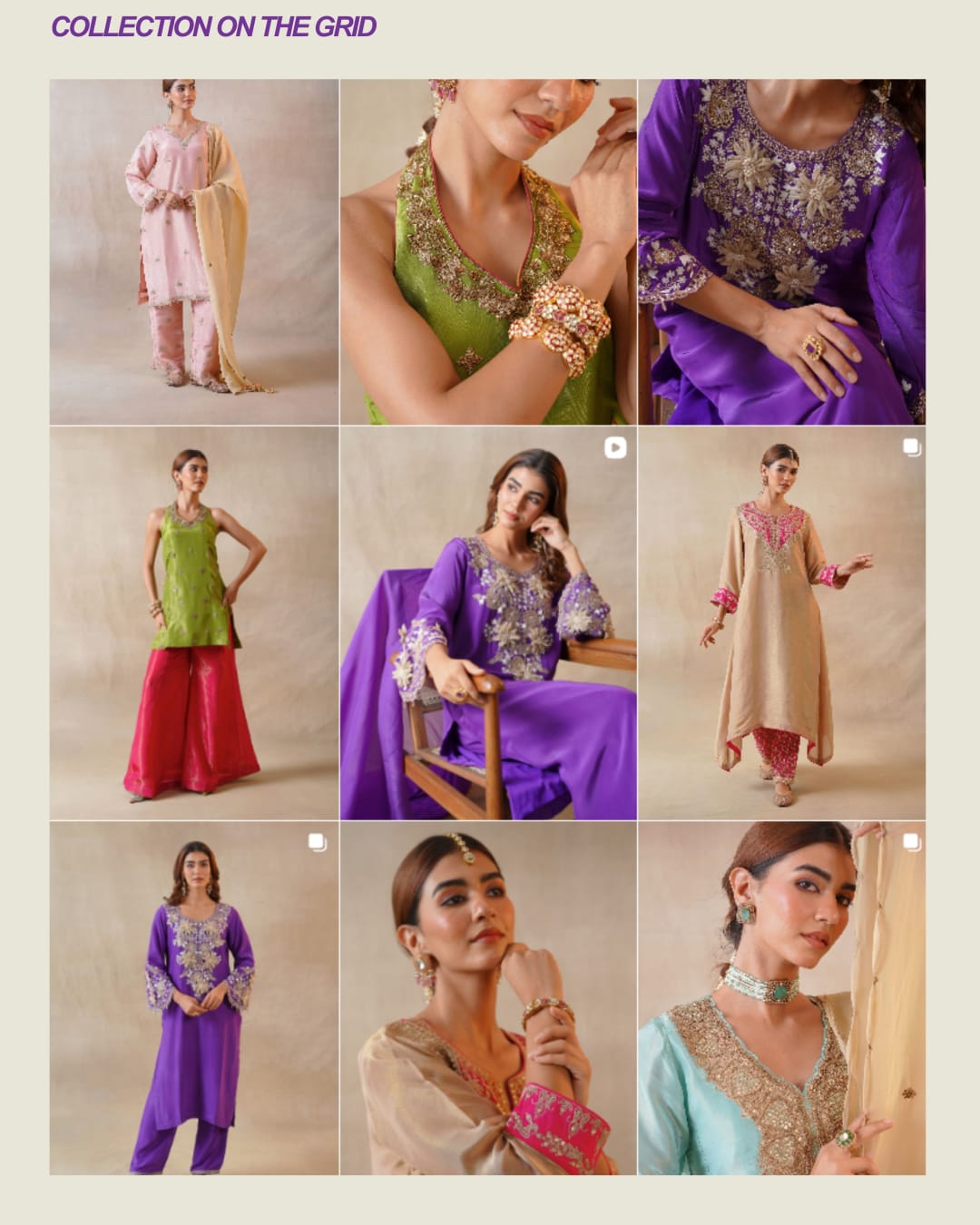 Launched the Collection on Instagram and Website
