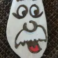 Painted travel stone by juanio-zaubermaus