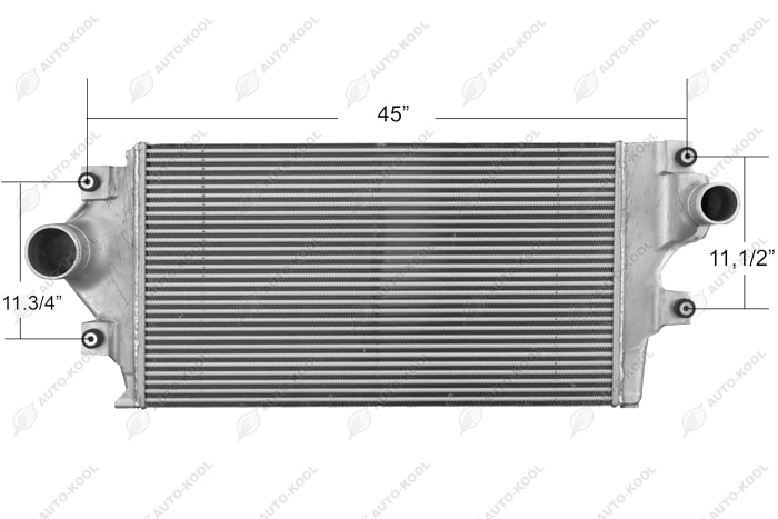 Charge Air Cooler Complete 8619N INTERNATIONAL/NAVISTAR