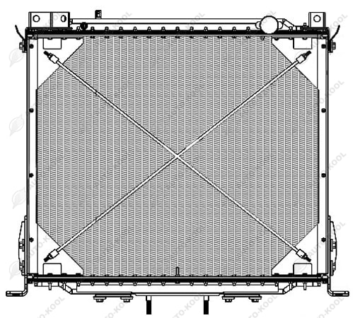 Radiator 5713 WESTERN STAR